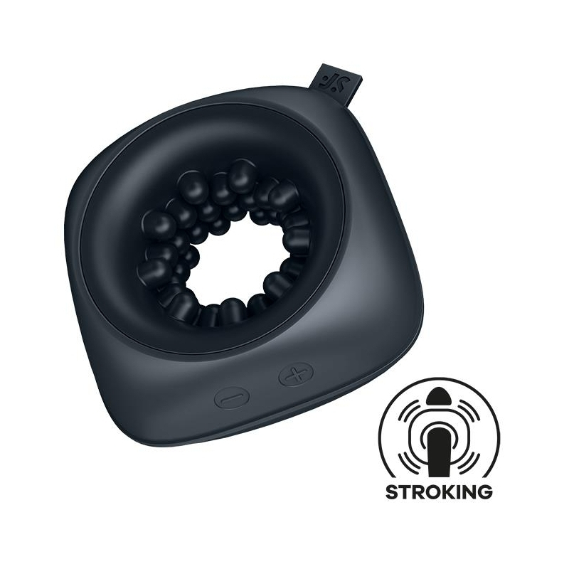 masturbateur vibrant ring stroker noir