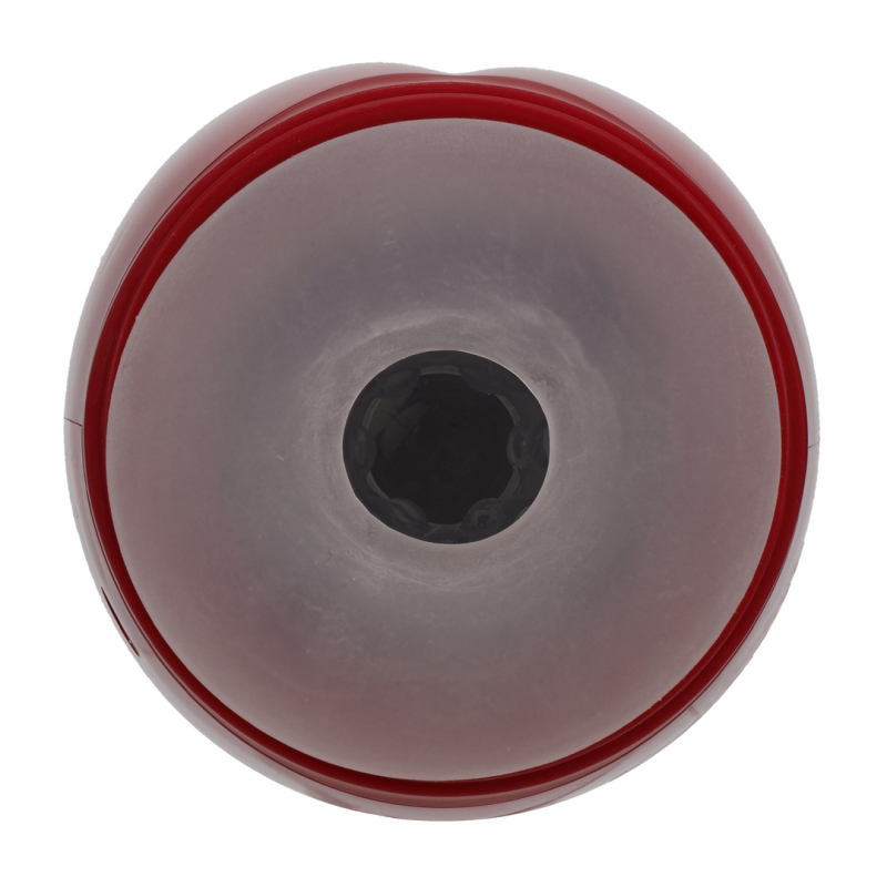 masturbateur virtuo vibrations et succion rouge 2