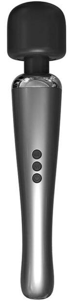 masturbateur wand graphity 30 cm tete de 55 mm gris 2