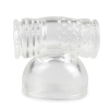 masturbator wand attachment clear 1