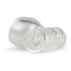 masturbator wand attachment clear 2
