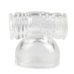masturbator wand attachment clear 5