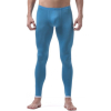 men ice silk pajama pants soft underwears blue