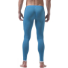 men ice silk pajama pants soft underwears blue 2