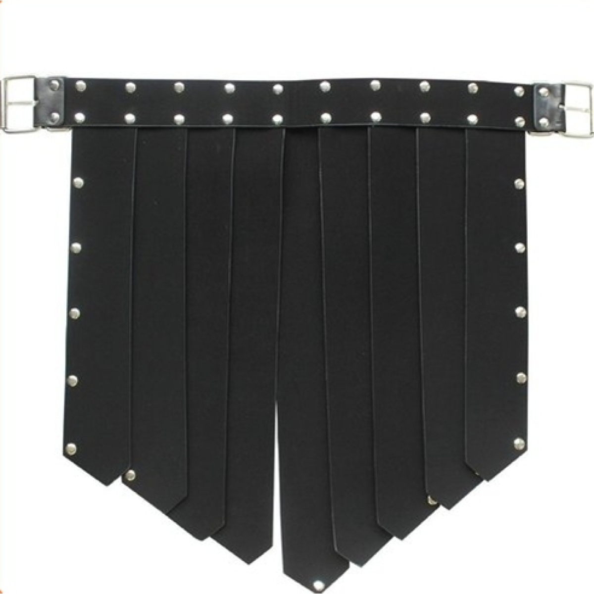 men s faux leather chest shorts bondage 11