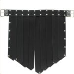 men s faux leather chest shorts bondage 11