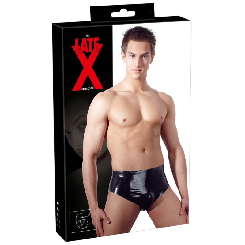 men s latex briefs with plug 1