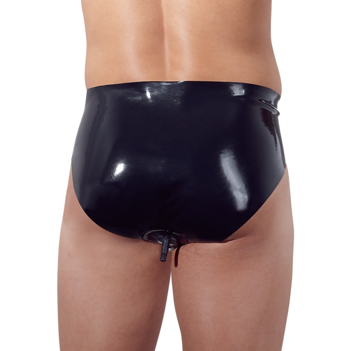 men s latex briefs with plug 2