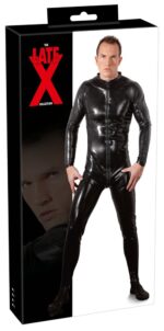 men s latex jumpsuit 1