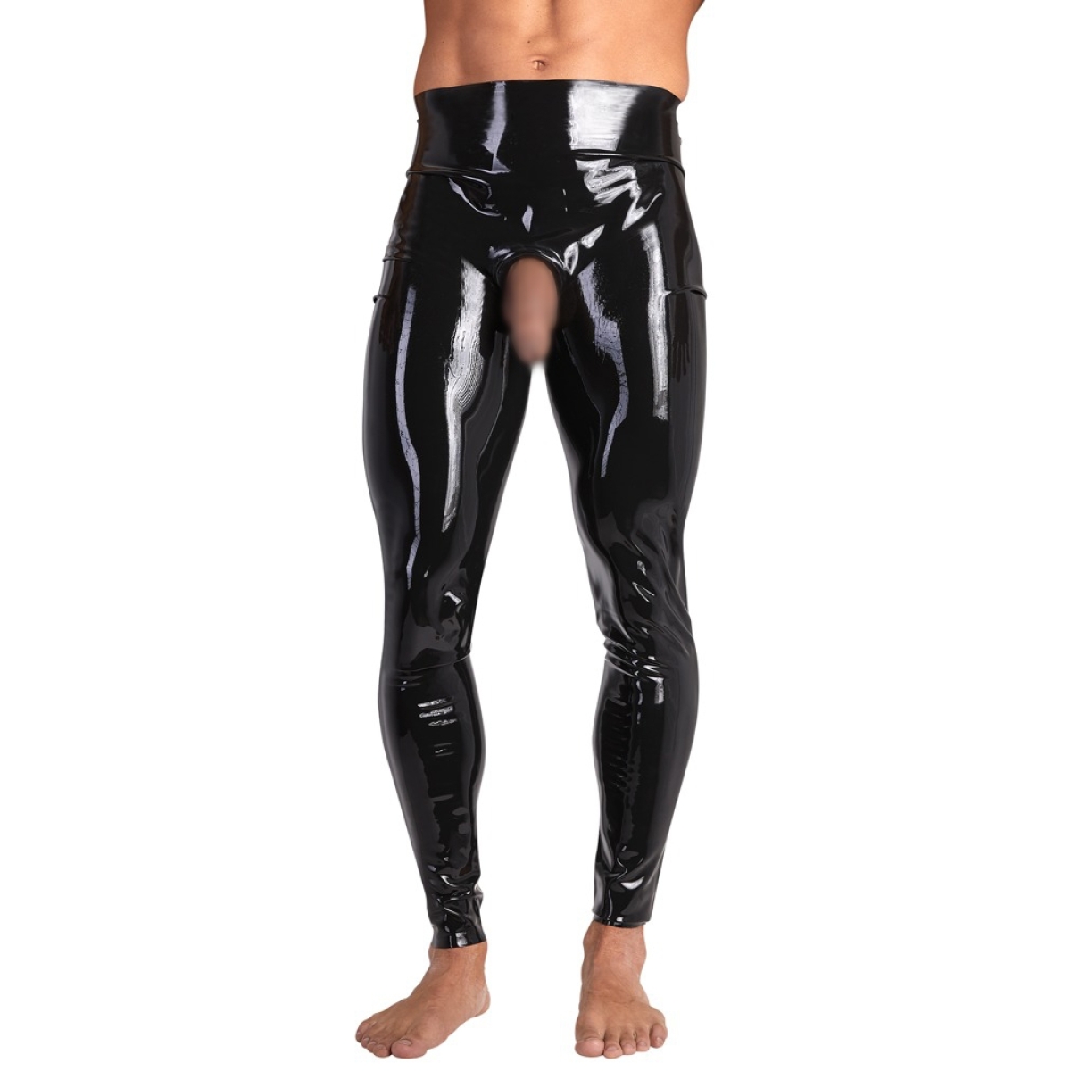 men s latex leggings