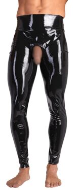 men s latex leggings