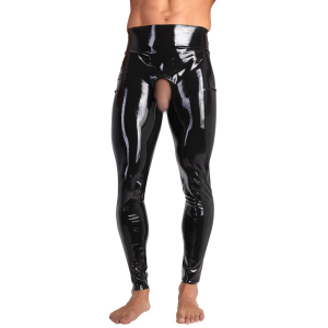men s latex leggings