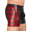 men s pants black red 3
