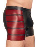 men s pants black red 3
