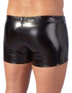 men s vinyl pants black 1