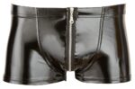 men s vinyl pants black 3
