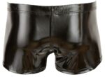 men s vinyl pants black 4