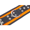 menotte en cuir orange noir 5 scaled