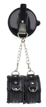 menottes avec ventouse strongcup noires
