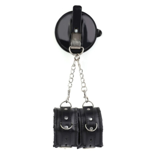 menottes avec ventouse strongcup noires