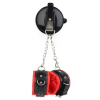 menottes avec ventouse strongcup rouges