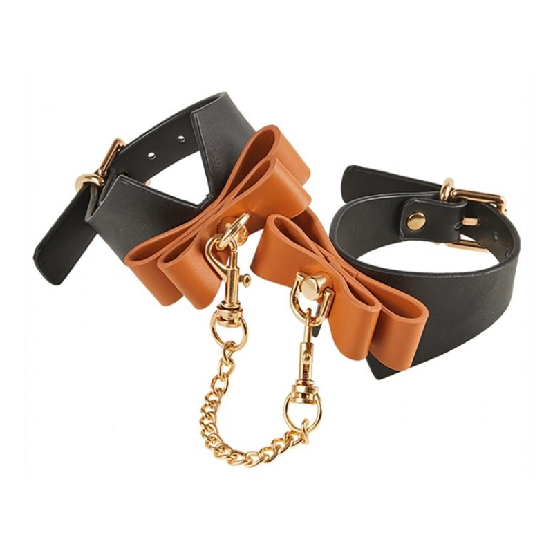 menottes butler noires et marron 1