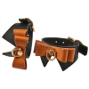menottes butler noires et marron 2