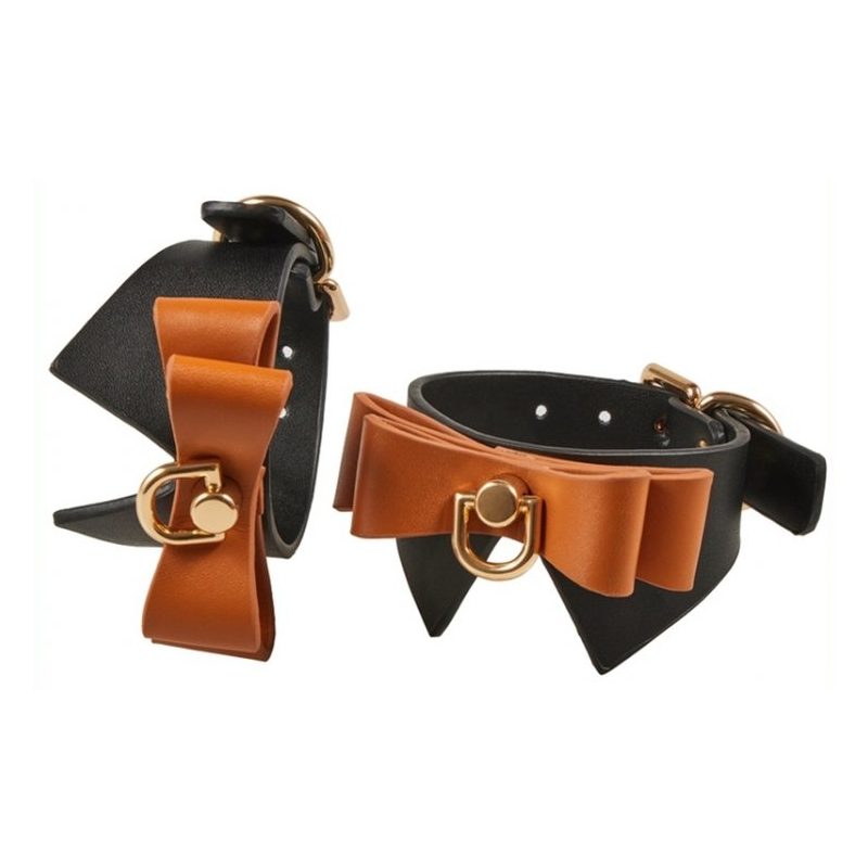 menottes butler noires et marron 2