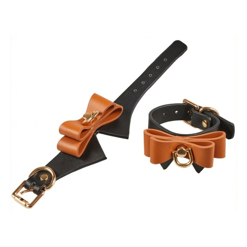 menottes butler noires et marron 3