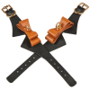 menottes butler noires et marron 4