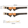 menottes butler noires et marron 5