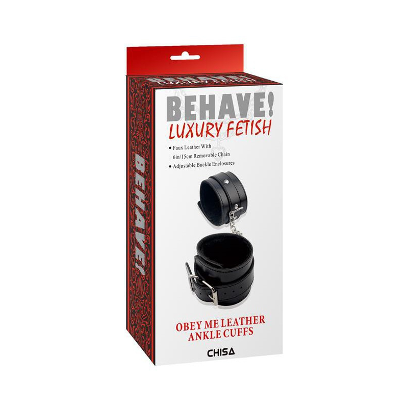 menottes de cheville obey me noir 1