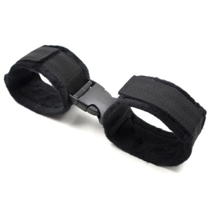 menottes de chevilles buckle noir