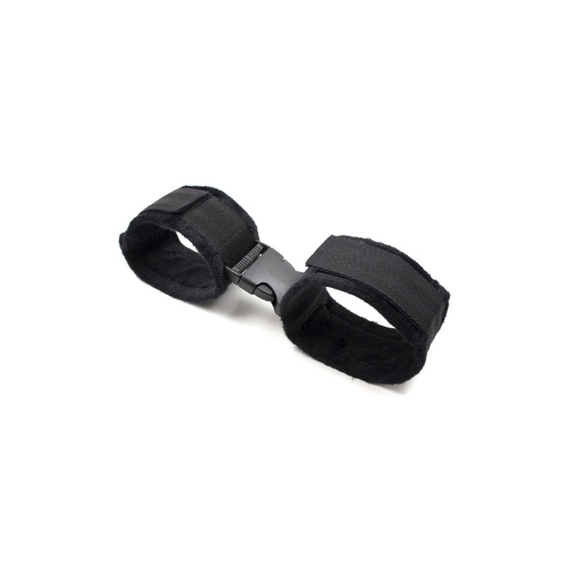 menottes de chevilles buckle noir