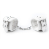 menottes de chevilles cuff bomb blanches 1 2