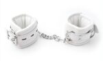 menottes de chevilles cuff bomb blanches 1 3