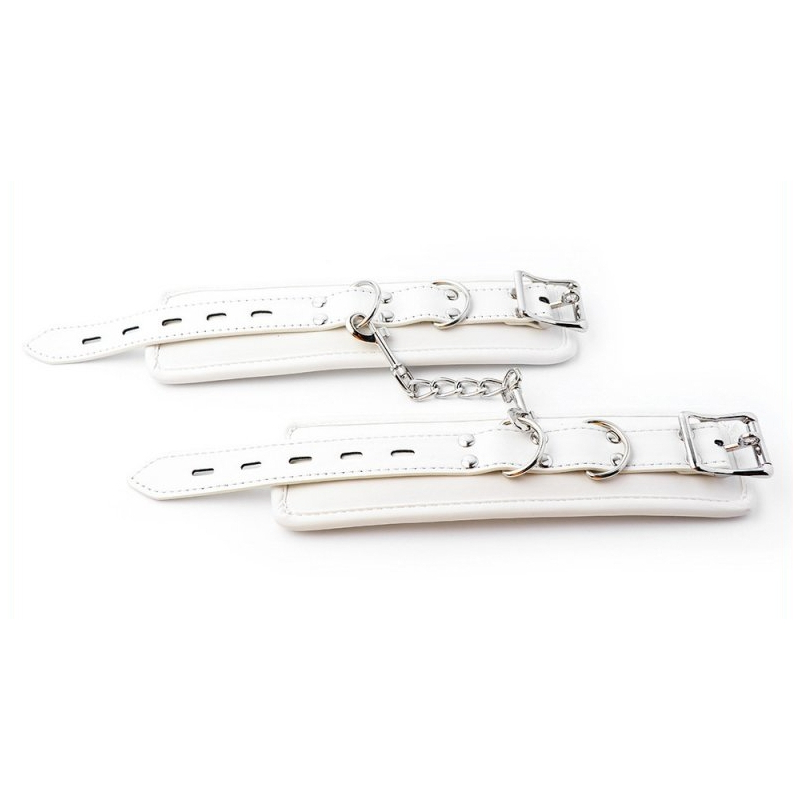menottes de chevilles cuff bomb blanches 1 7