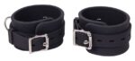 menottes de chevilles en silicone deluxe noir
