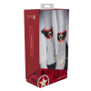 menottes de chevilles milan noir et rouge 1