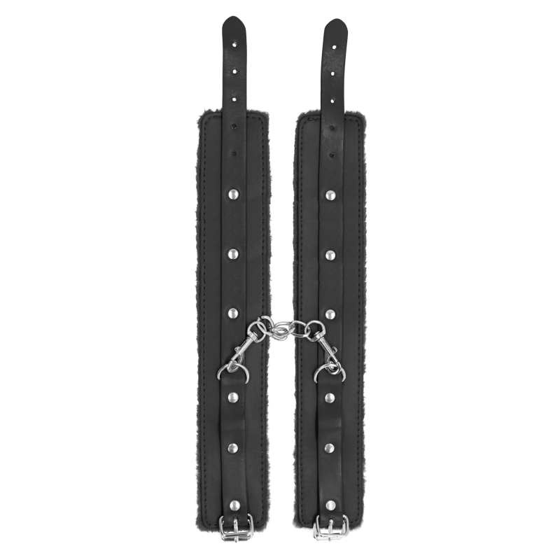 menottes de chevilles plush noir 2 scaled