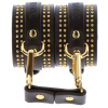 menottes de chevilles studded vogue noires 2