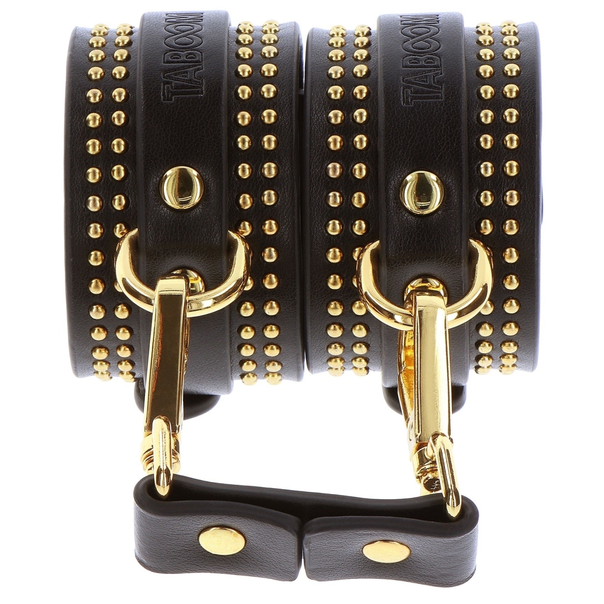 menottes de chevilles studded vogue noires 2