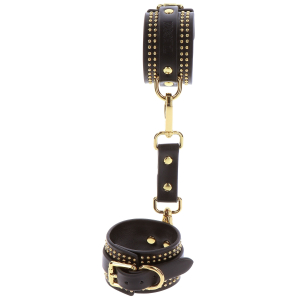 menottes de chevilles studded vogue noires