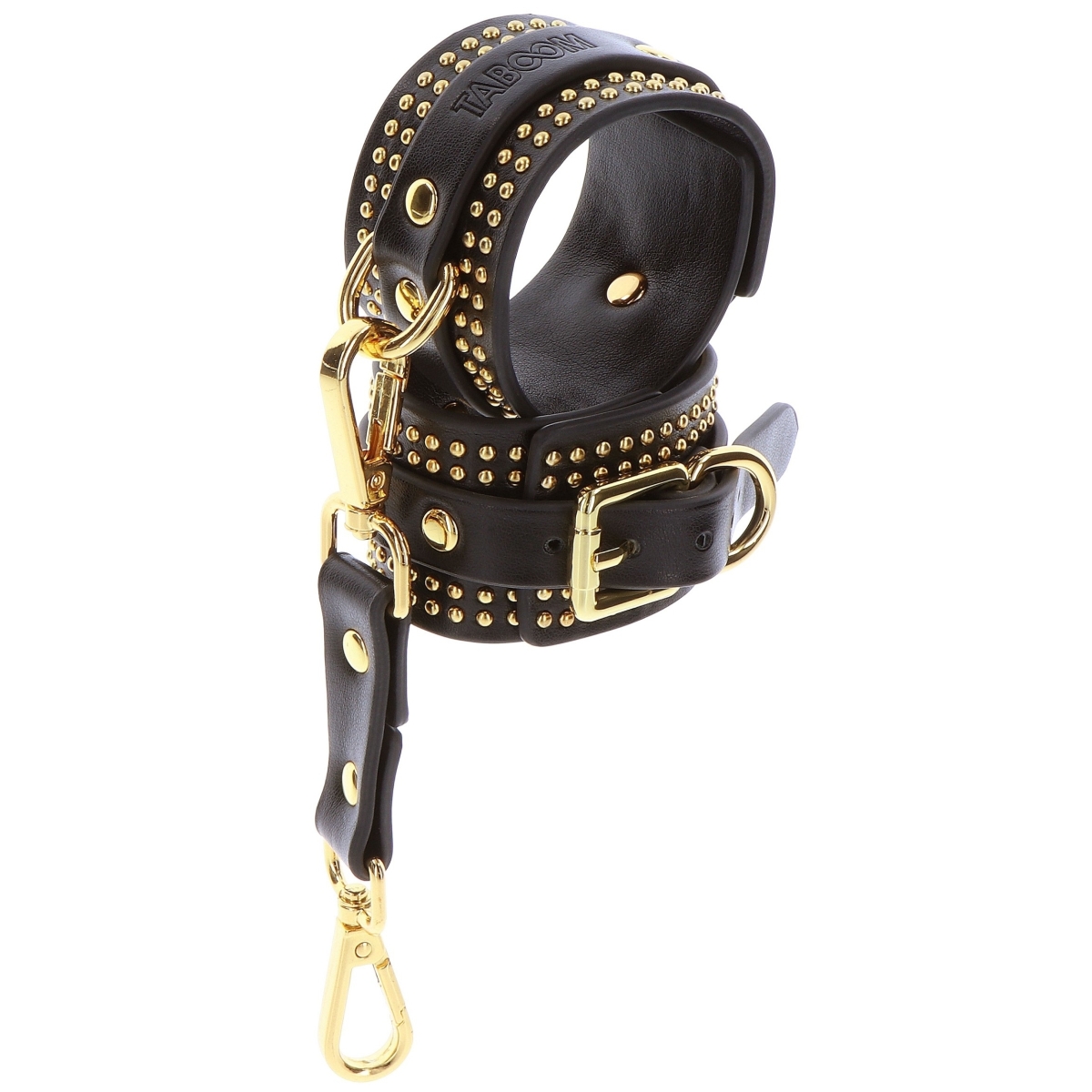 menottes de chevilles studded vogue noires 4