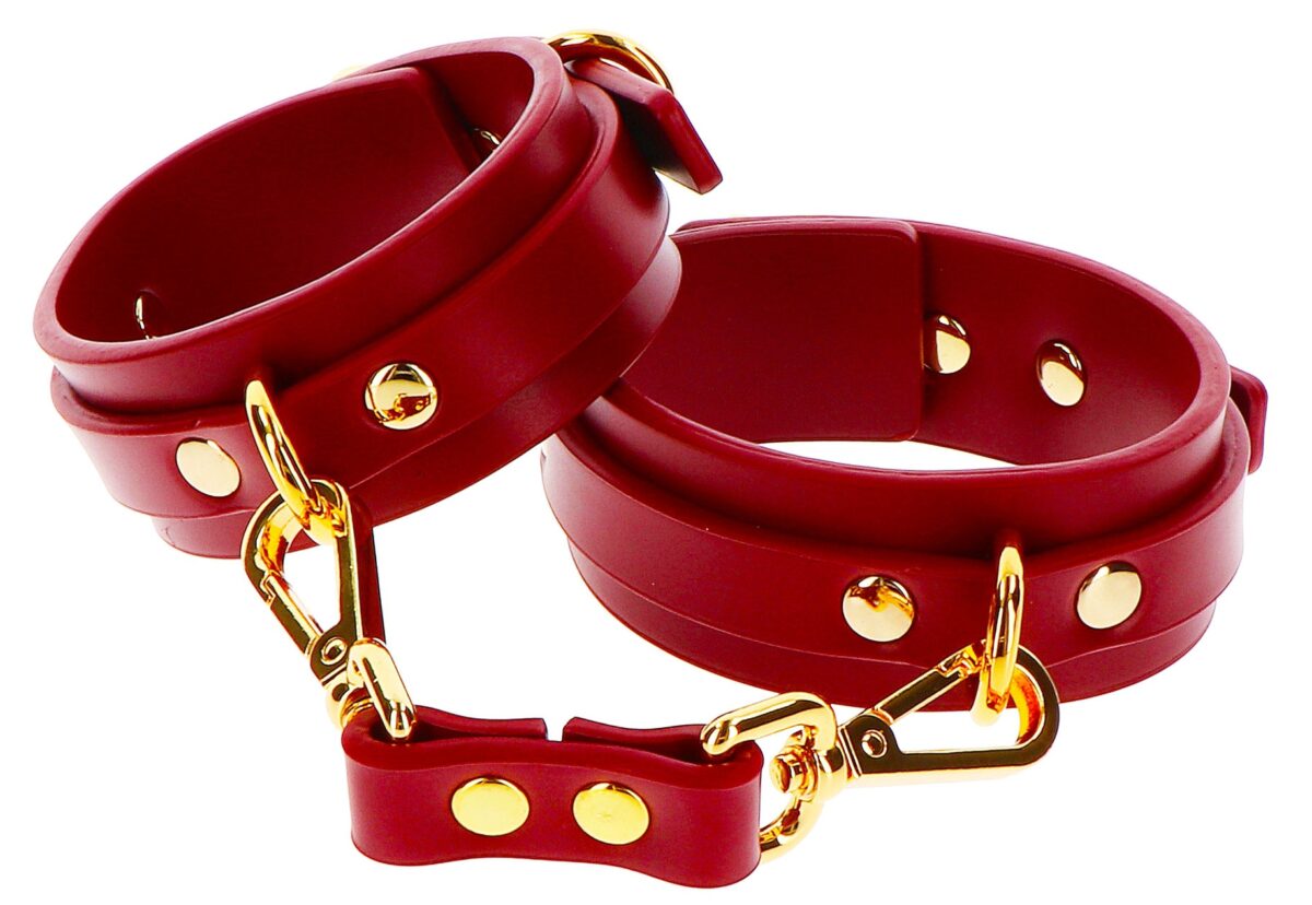menottes de chevilles taboom rouges