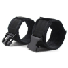 menottes de poignets buckle noir 1