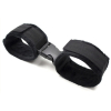 menottes de poignets buckle noir