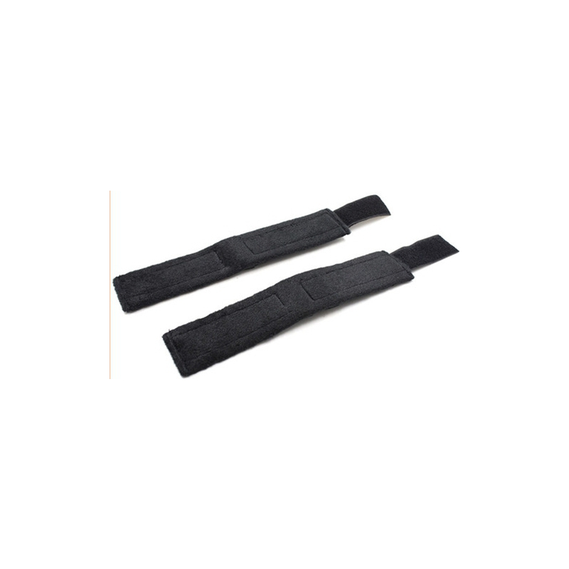 menottes de poignets buckle noir 2