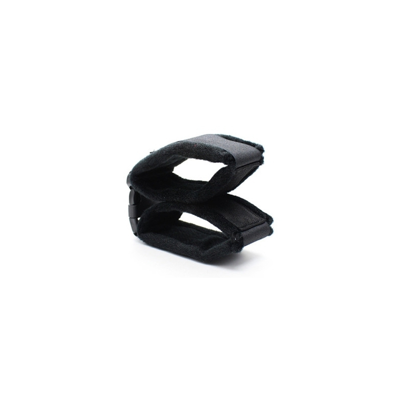 menottes de poignets buckle noir 3