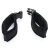 menottes de poignets buckle noir 4